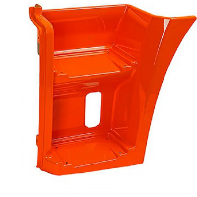 Щиток подножки левый 6520 СПАРЕННЫЙ / ОРАНЖЕВЫЙ - фото, внешний вид