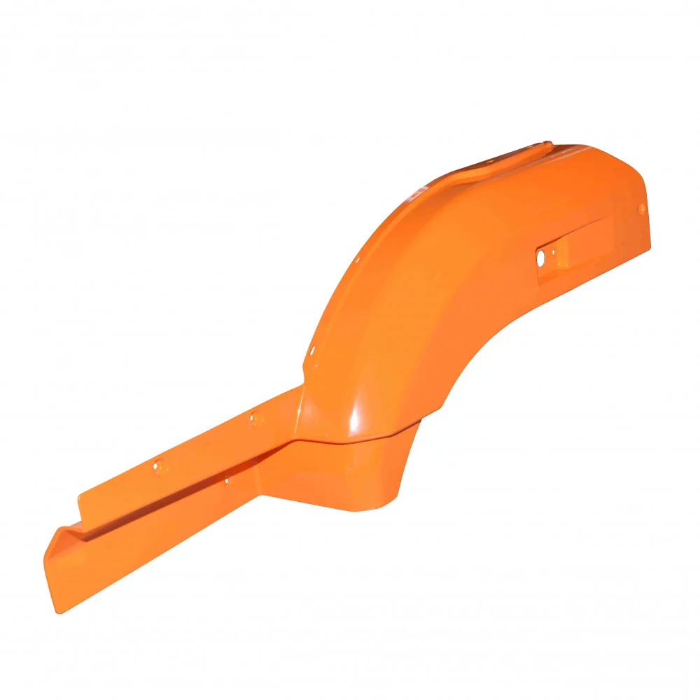 Крыло переднее левое (Рестайлинговое) без спальника / РИАТ / ОРАНЖЕВОЕ - фото
